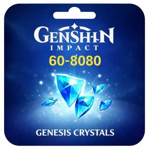 кристаллы сотворения Genshin Impact через UID 60-8080