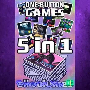 ️One Button Games 5-in-1 all volumes bundle XBOX