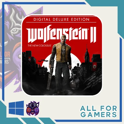 ❇ ️Wolfenstein II: New Colossus Deluxe Ключ РУ/СНГ - MS