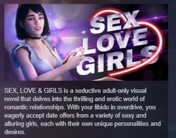 SEX, LOVE & GIRLS️  АВТОДОСТАВКА STEAM GIFT РОССИЯ