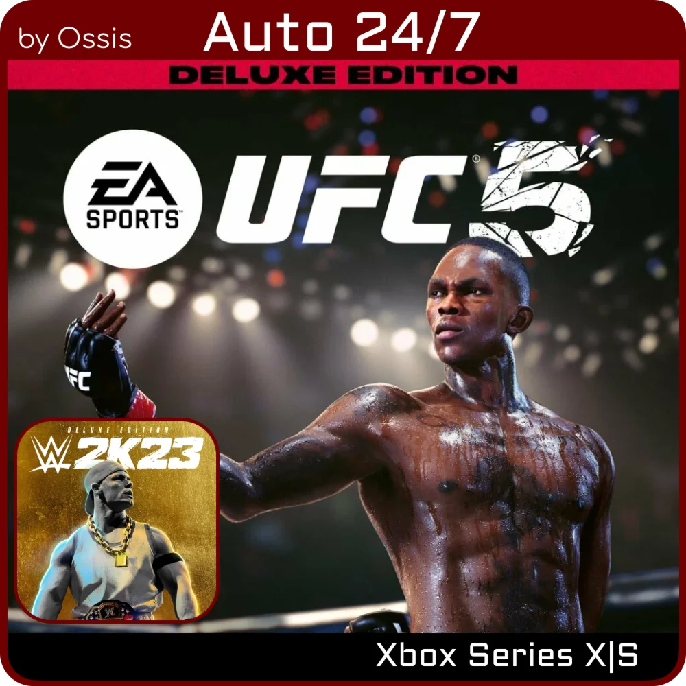 XBOX 24/7 UFC 5 Deluxe WWE 2K23 Deluxe