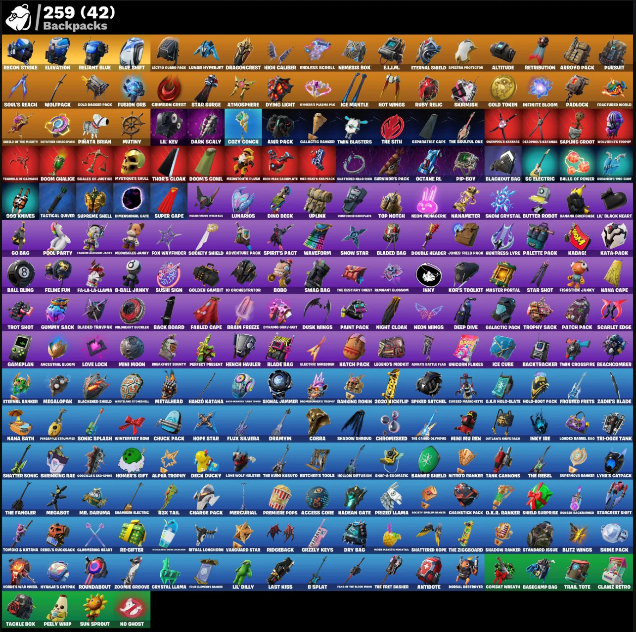 FN | OG STW | CHANGE MAIL | 180 skins (36 paids)