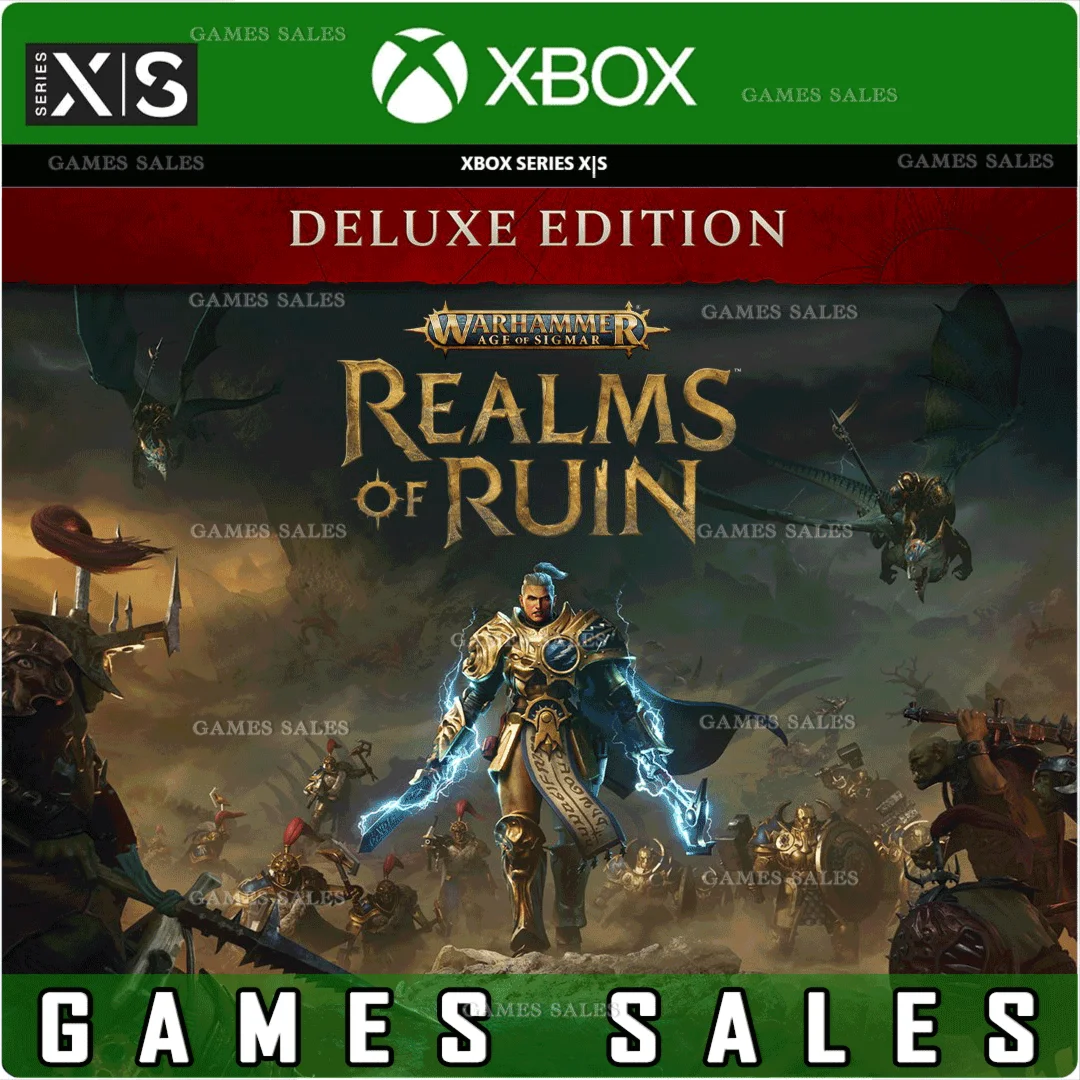 WARHAMMER AGE OF SIGMAR REALMS OF RUIN DELUXEXBOXКЛЮЧ