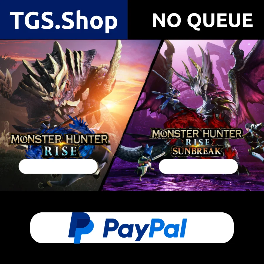 Monster Hunter Rise + Sunbreak DLC | STEAM | PAYPAL