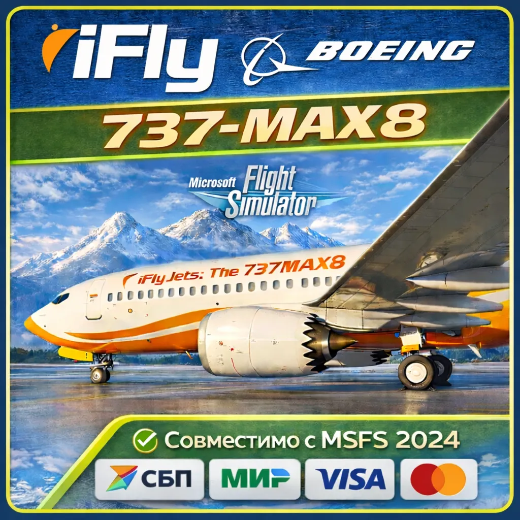 IFly 737-MAX8 Boeing 737-MAX for MSFS 2020/2024