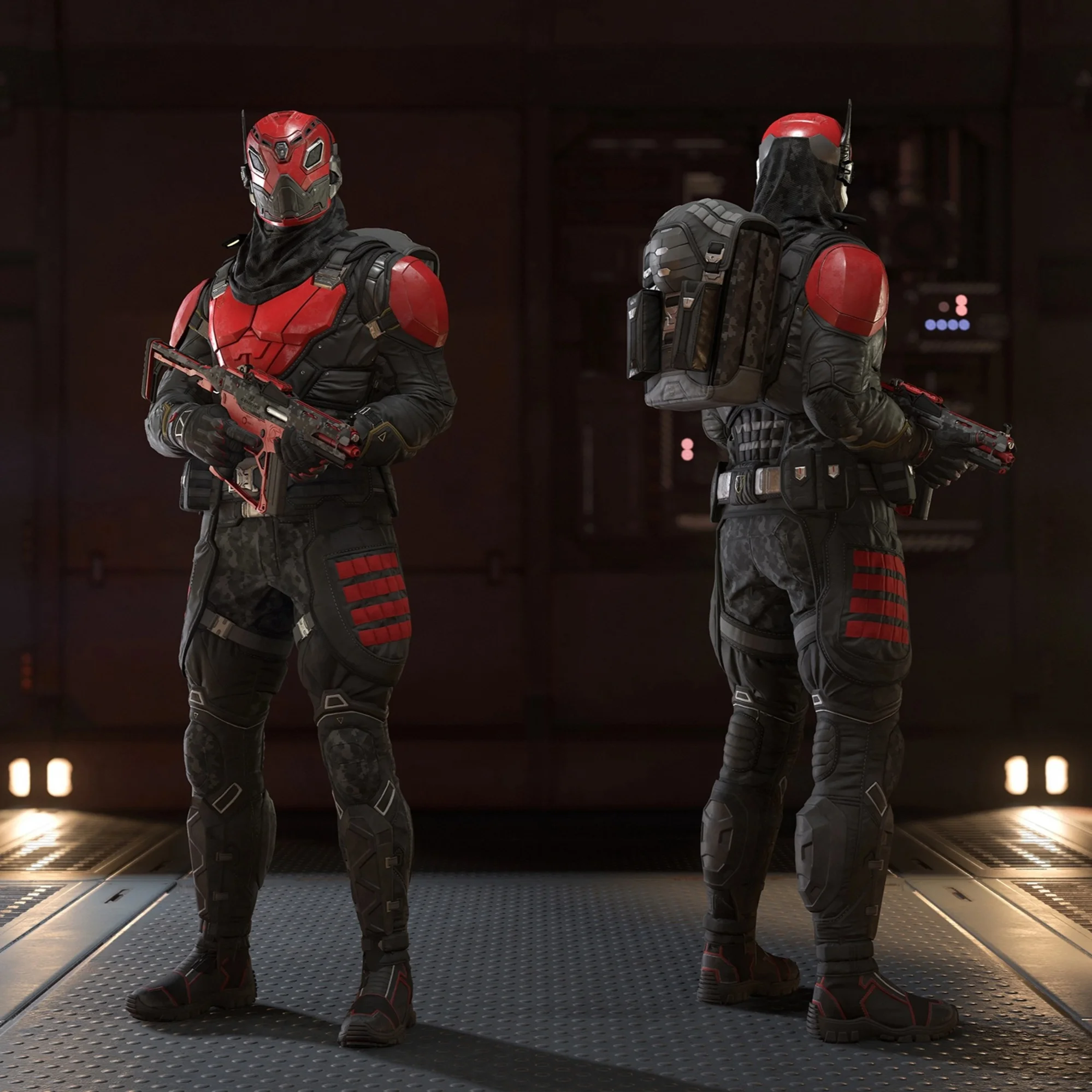 RRS Arden-SL “Red Alert” Armor & SMG Kit