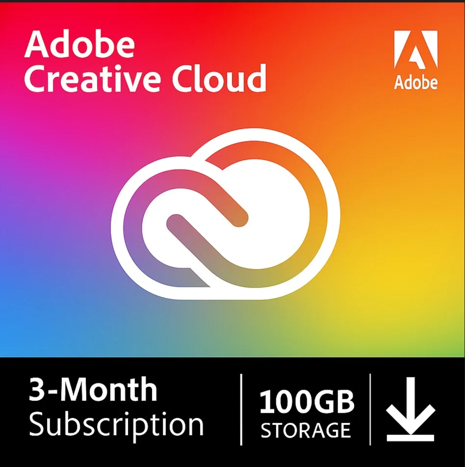 Adobe Creative Cloud – Глобальный ключ на 3 месяц
