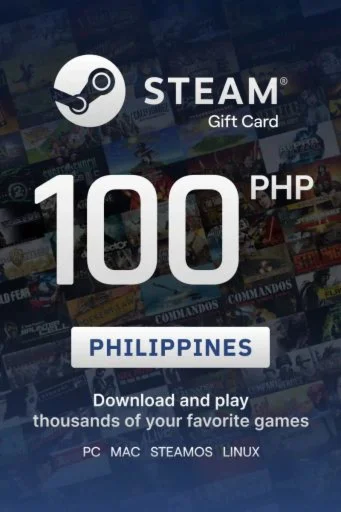 Steam Wallet Philippines Gift Card 50-250 PHP