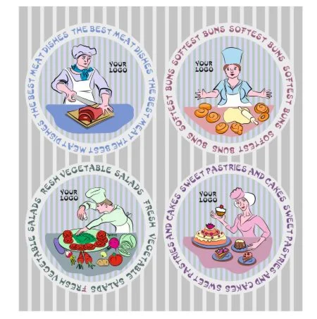 Векторные иллюстрации для рекламы общепита