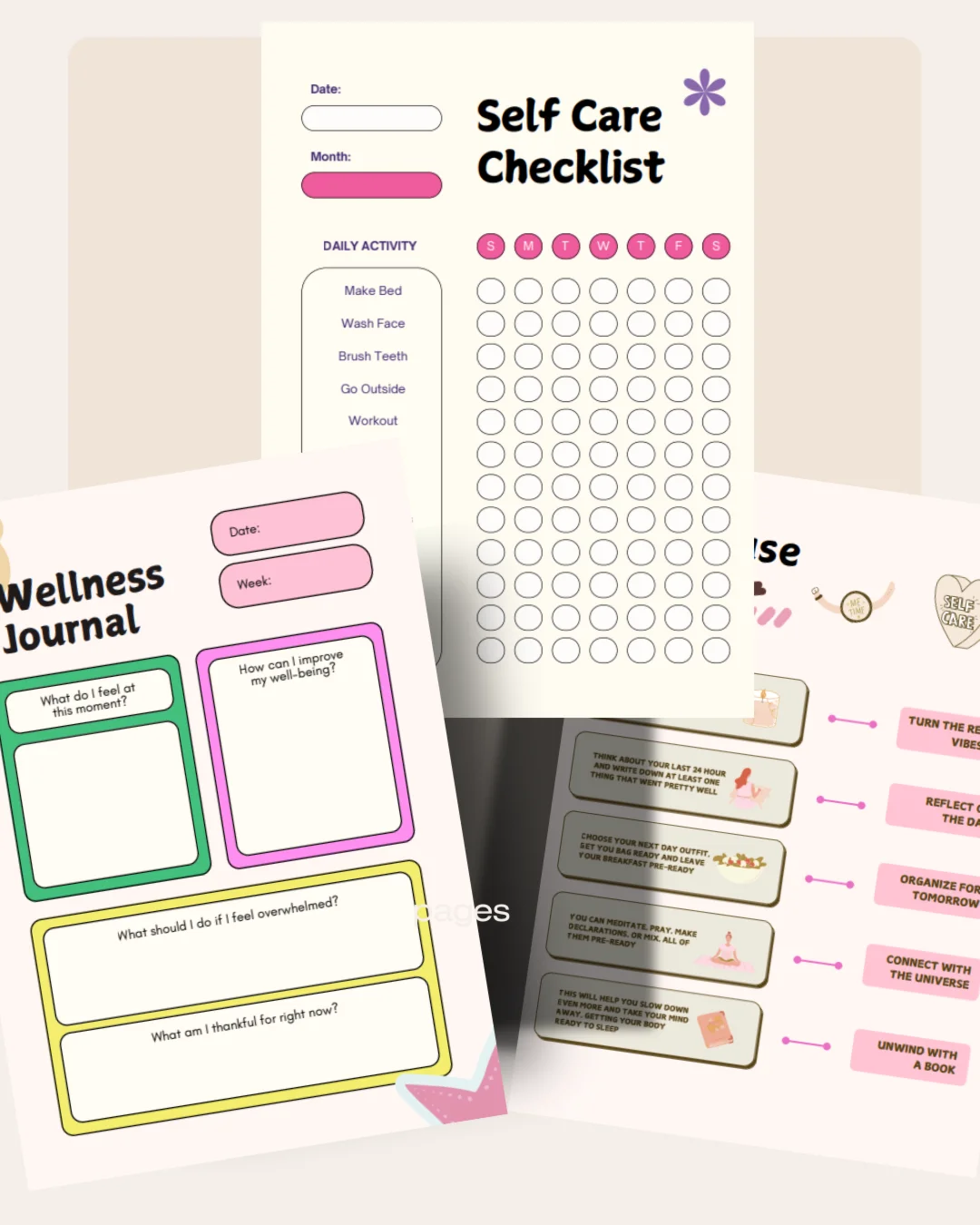 The Ultimate All-in-One Self-Care Planner + FREE BONUS