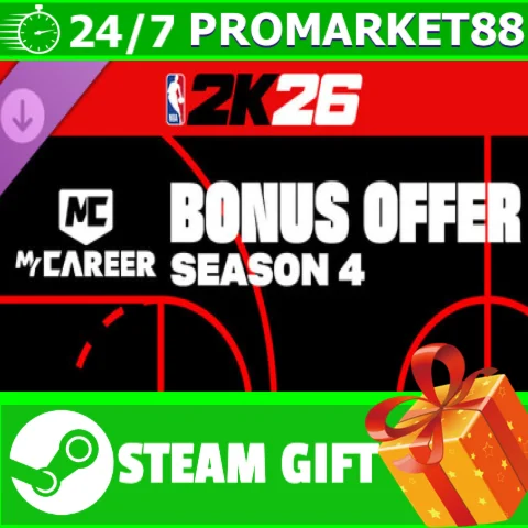 ️NBA 2K26 MyCAREER Season 4 Bonus Offer STEAM GIFT