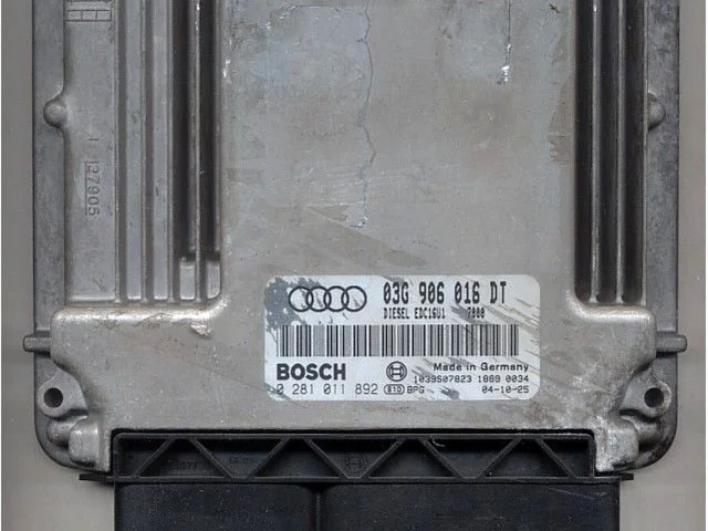 AUDI A3 2.0TDI 140HP EDC16U31 0281011892 1037372603 MOD