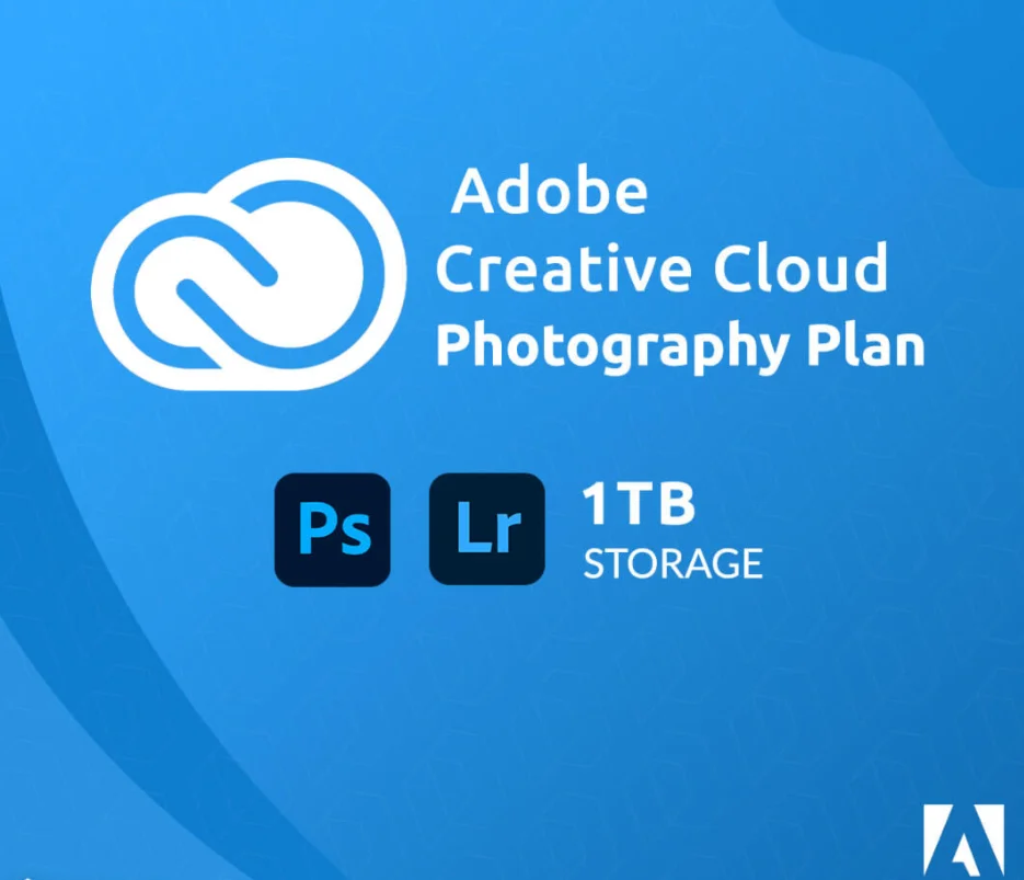 Adobe Photoshop + Lightroom + FireFly 1/3 months
