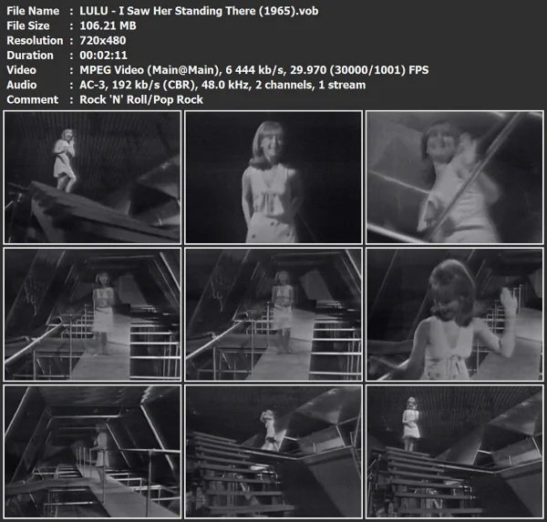 LULU - I Saw Her Standing There