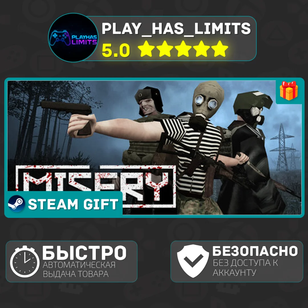 MISERY *RU/BY/UA/СНГ Steam Auto