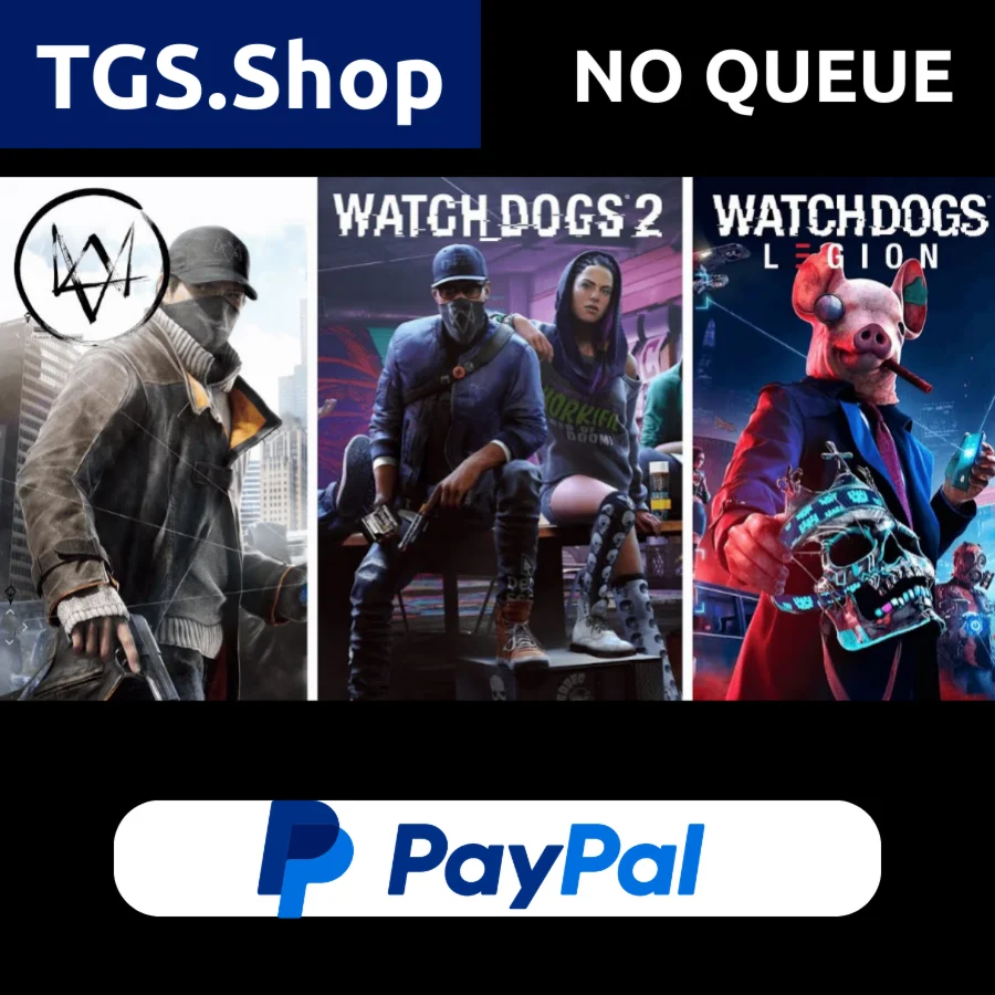 Watch Dogs 1 2 3 Legion CollectionSTEAMPAYPAL
