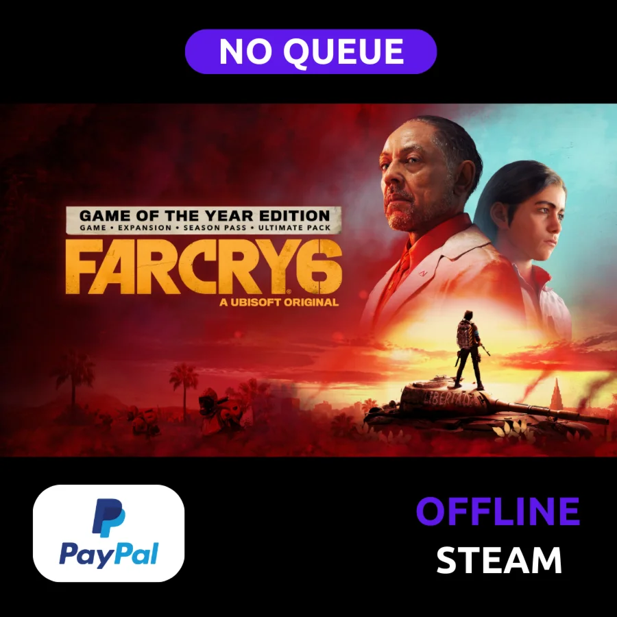 Far Cry 6 Game of The Year Edition ALL DLCSTEAMPAYPAL
