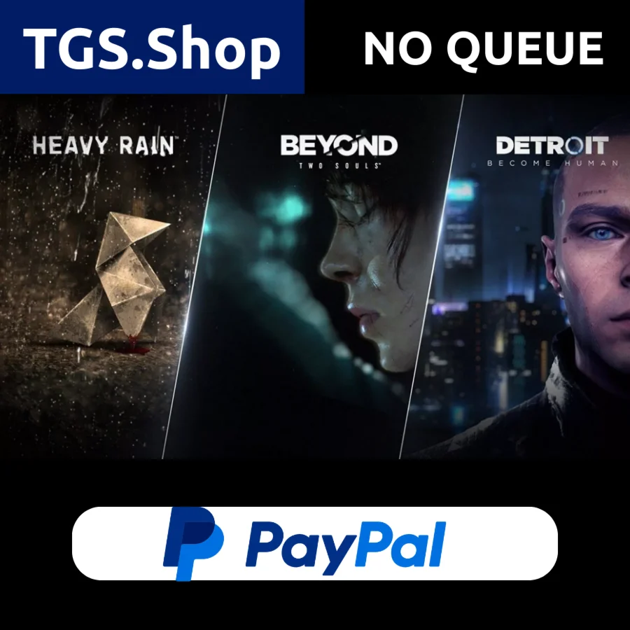 Detroit Become Human+Beyond Two Souls+Heavy Rain PAYPAL