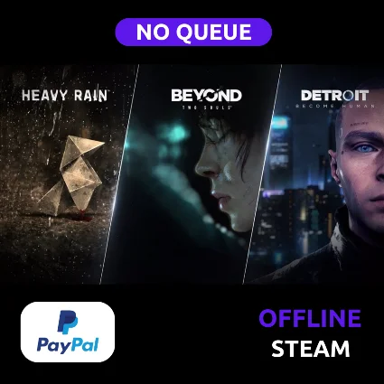 Detroit Become Human+Beyond Two Souls+Heavy Rain PAYPAL