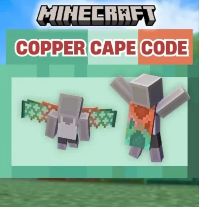 Minecraft Copper Cape Region Free Key Java/Bedrock