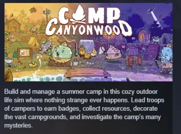 Camp Canyonwood АВТОДОСТАВКА STEAM GIFT РОССИЯ