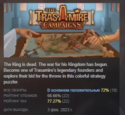 The Trasamire Campaigns STEAM GIFT РОССИЯ