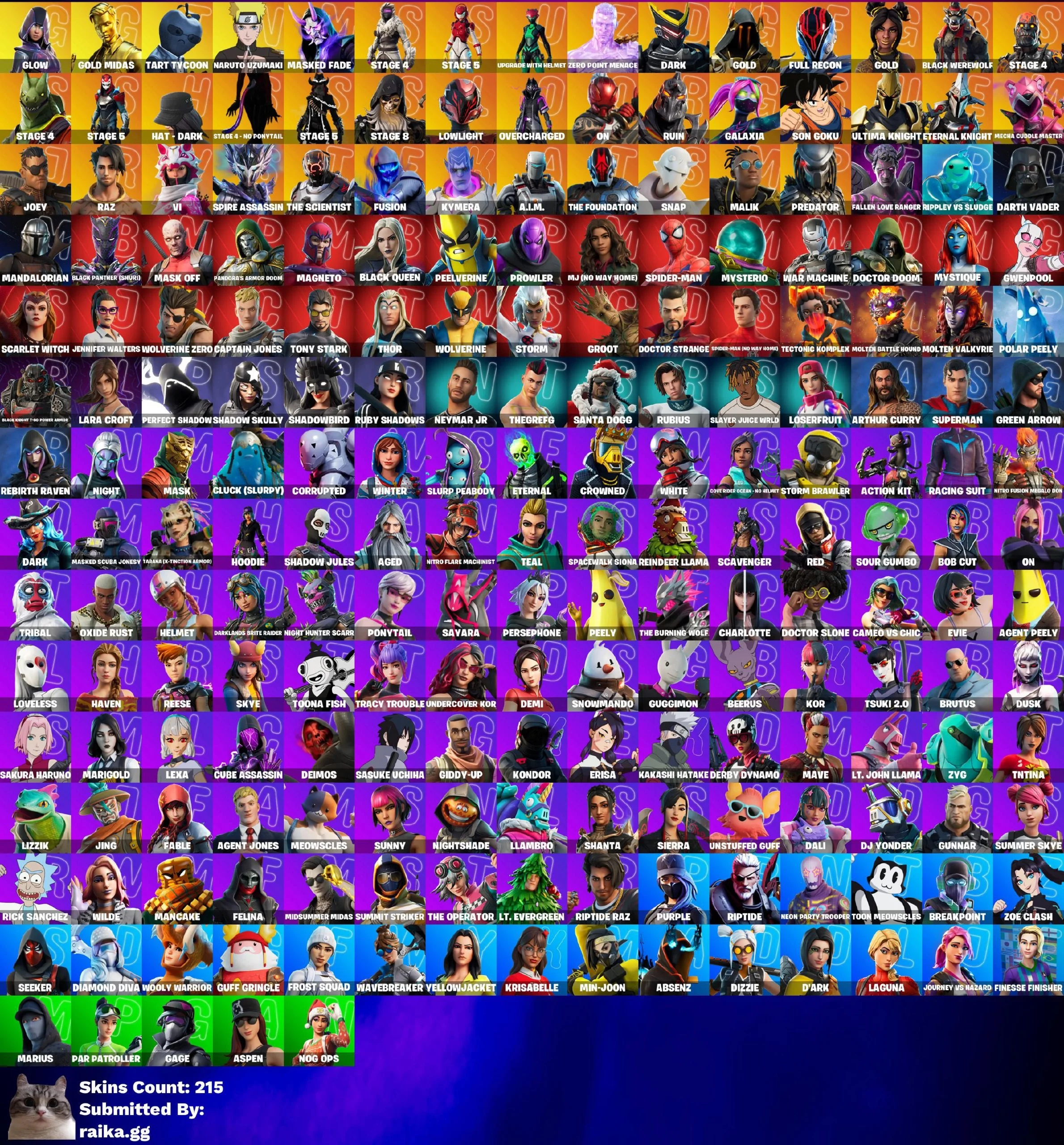 Instant • FN • 215 skins • Full Access