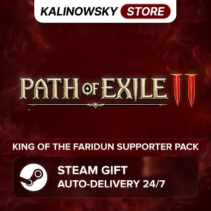🚀 PATH OF EXILE 2 KING OF THE FARIDUN SUPPORTER PACK · ВЕСЬ МИР