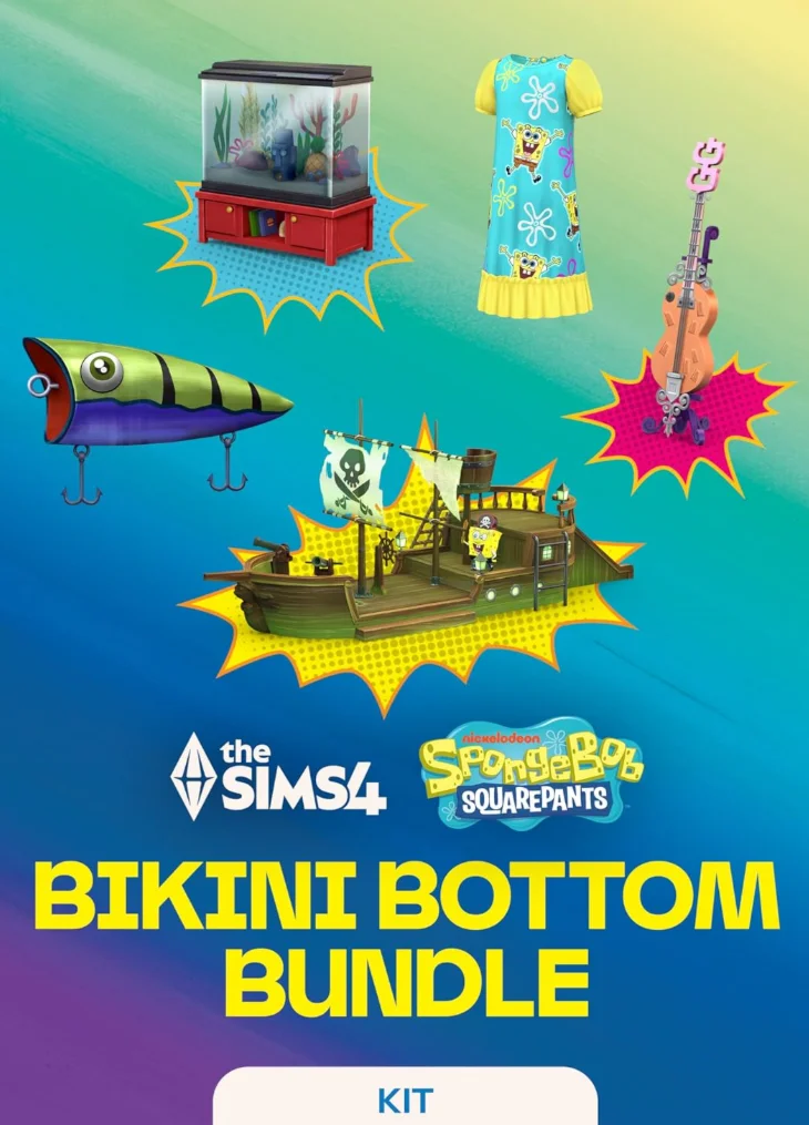 The Sims 4 Коллекция Бикини Боттом  /EA/ORIGIN