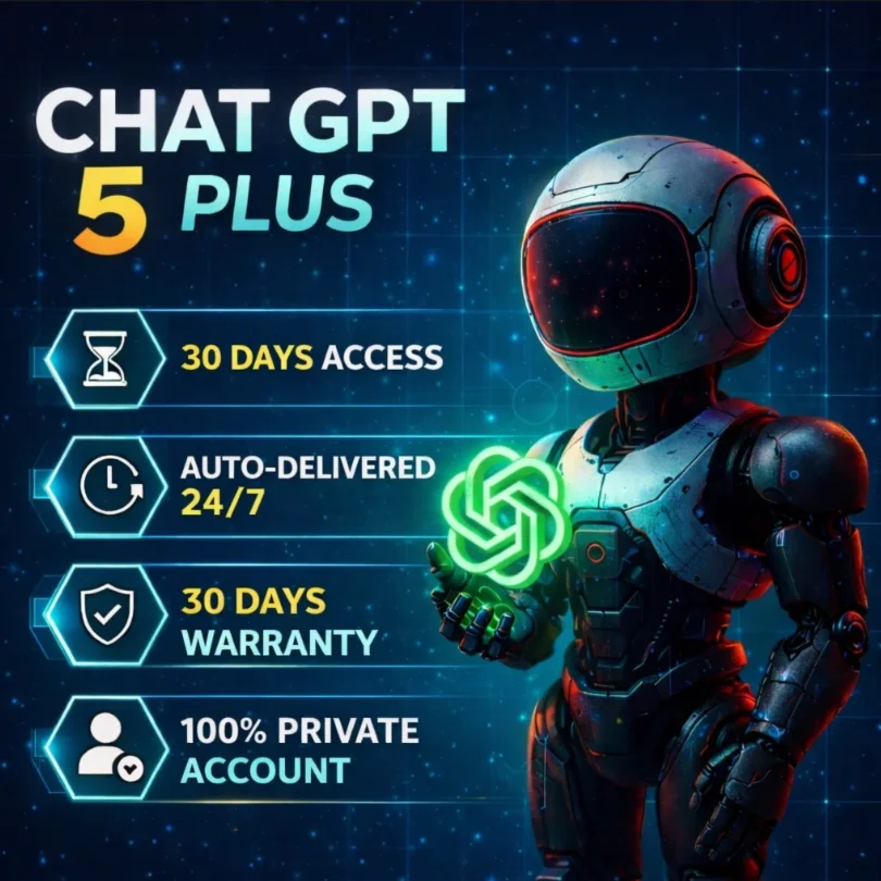ChatGPT Plus — 1 Month Personal Account