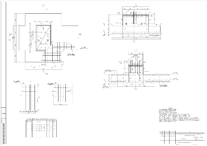 A one-storey three-span building 120x108m (DWG)