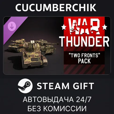 War Thunder - Two Fronts PackSTEAM GIFT AUTORU+МИР