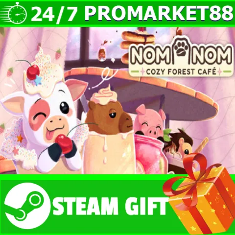 ️ВСЕ СТРАНЫ+РОССИЯ️ Nom Nom: Cozy Forest Café STEAM