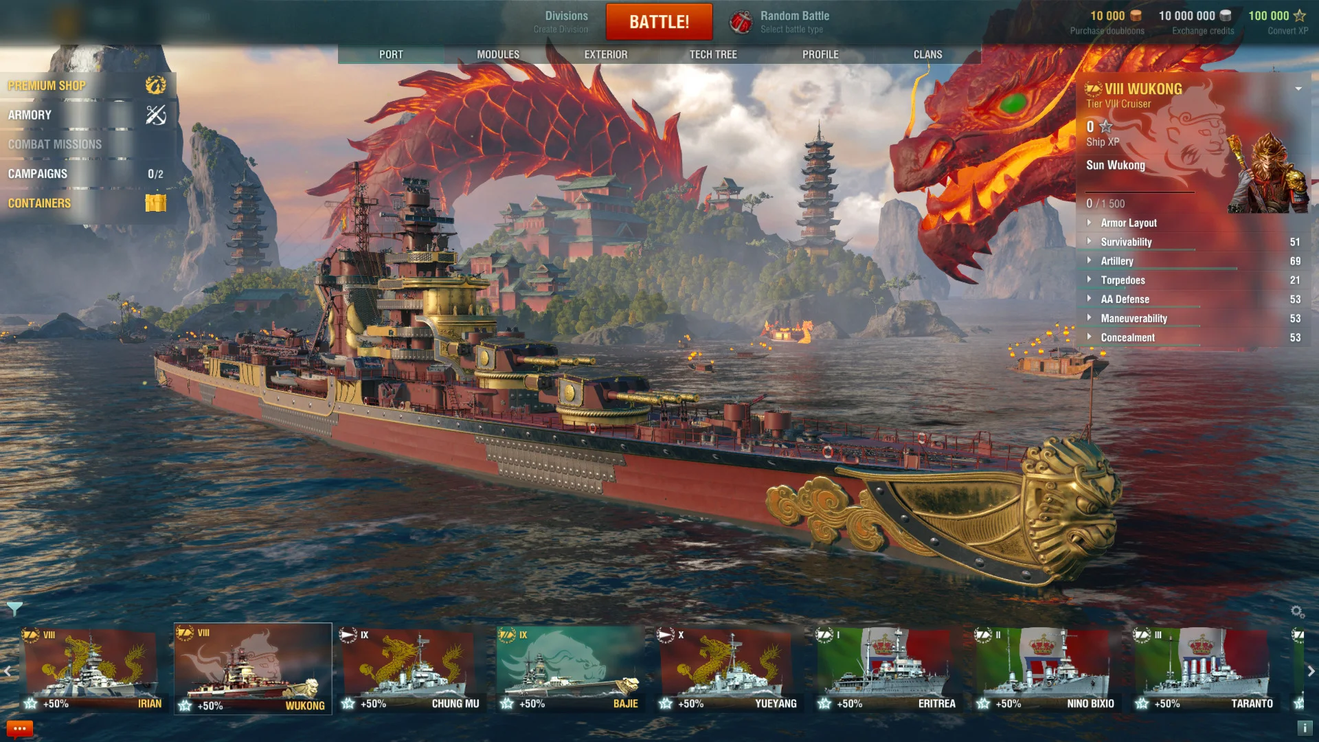 World of Warships — Wukong DLC * STEAM RU*KZ*UA*CIS