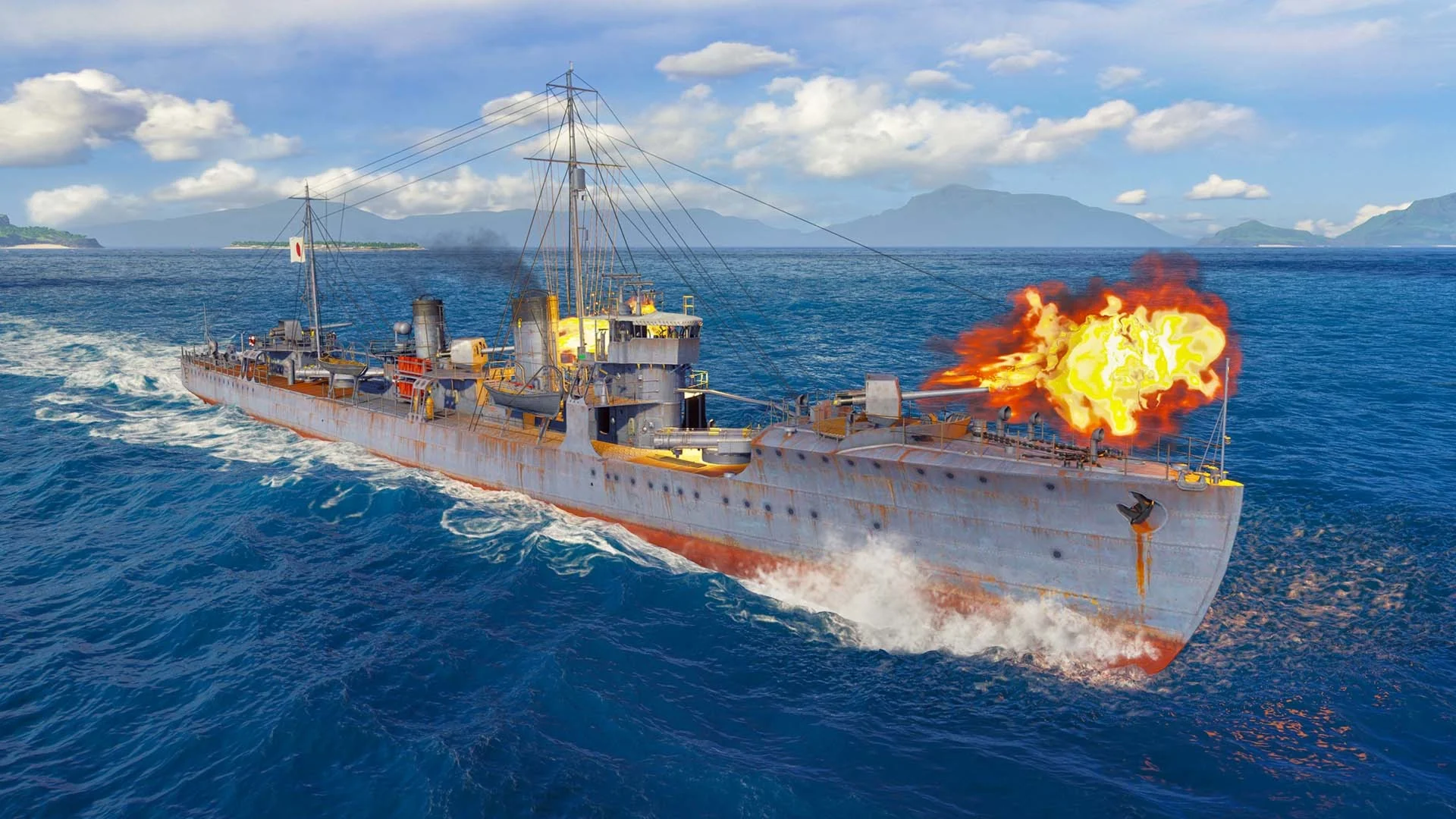 World of Warships — Way of the Warrior DLC
