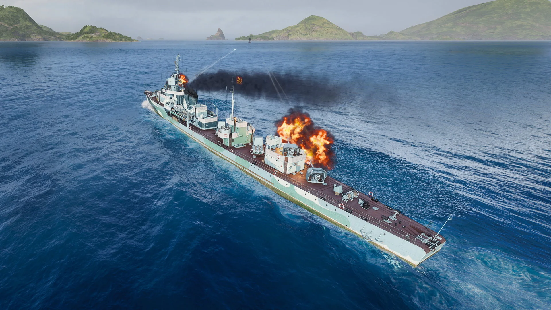 World of Warships — Anshan Pack DLC RU*KZ*UA*CIS