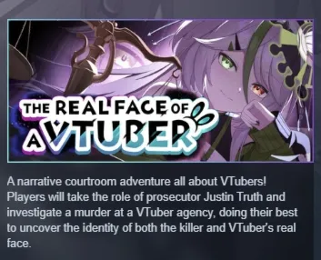 The Real Face of a VTuber АВТОДОСТАВКА STEAM РОССИЯ