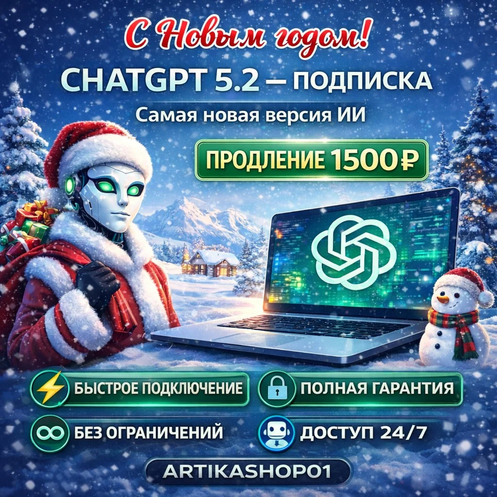 ✨ Доступ ChatGPT и Продление | Премиум-услуги ✨★★★★★★★★