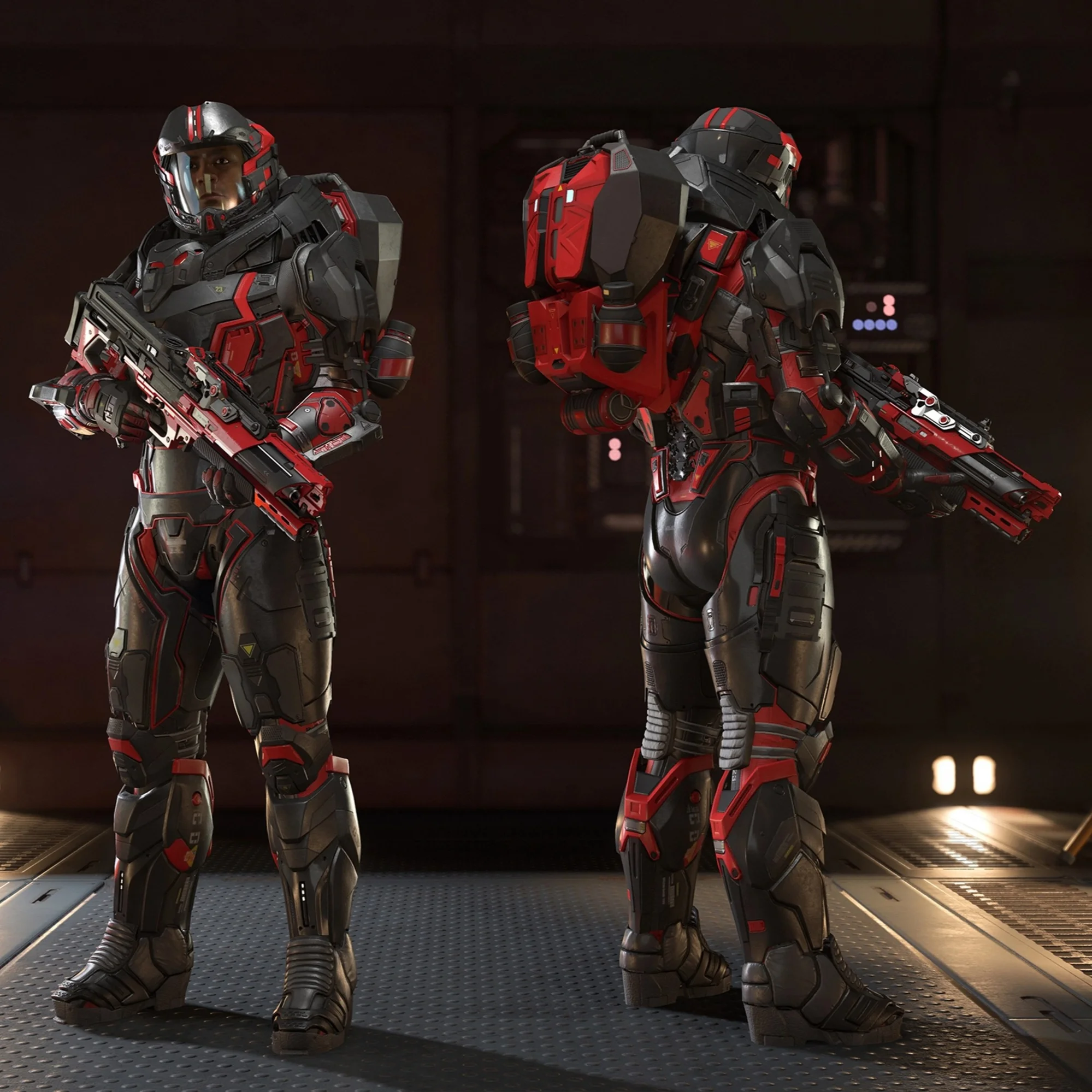 CDS ADP-mk4 “Red Alert” Armor & Shotgun Kit