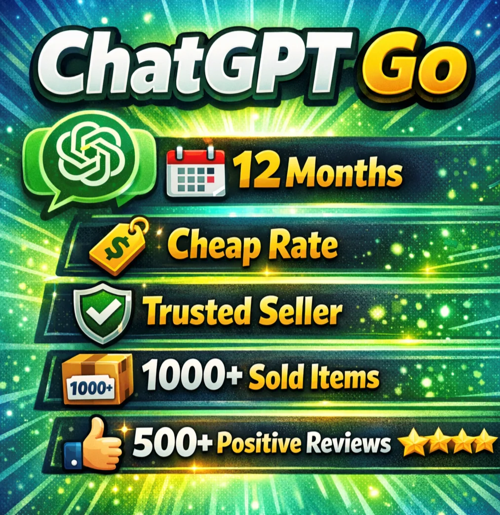 ChatGPT Go 12 Months+Private | Personal Mail Activate