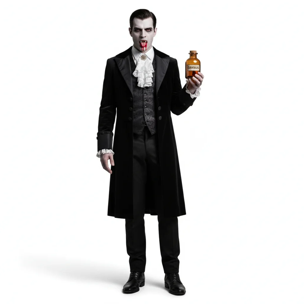 Vampire 3D printing, character for a video game