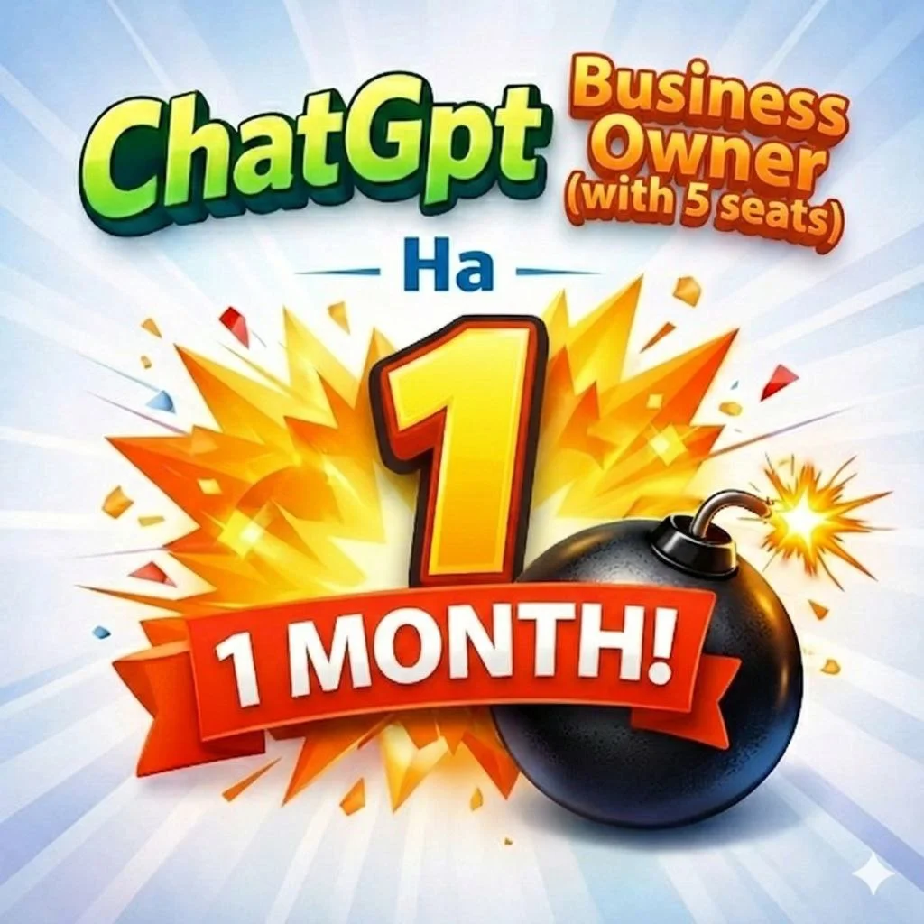 Account ChatGPT PRO Business owner Account (5 members)