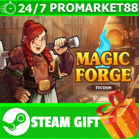 ️ВСЕ СТРАНЫ+РОССИЯ Magic Forge Tycoon STEAM GIFT