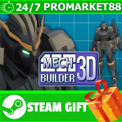 ️ВСЕ СТРАНЫ+РОССИЯ Mech Builder 3D STEAM GIFT