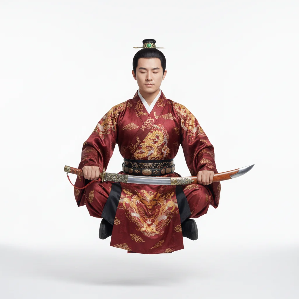 Eastern man 3D model for printing, character for a vide