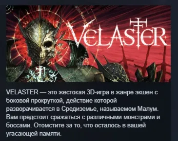 VELASTER АВТОДОСТАВКА STEAM РОССИЯ