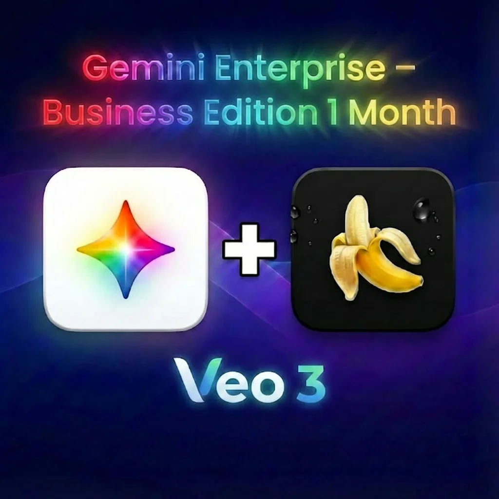 Gemini AI Enterprise 1 месяц | Nano Banana Pro Veo 3