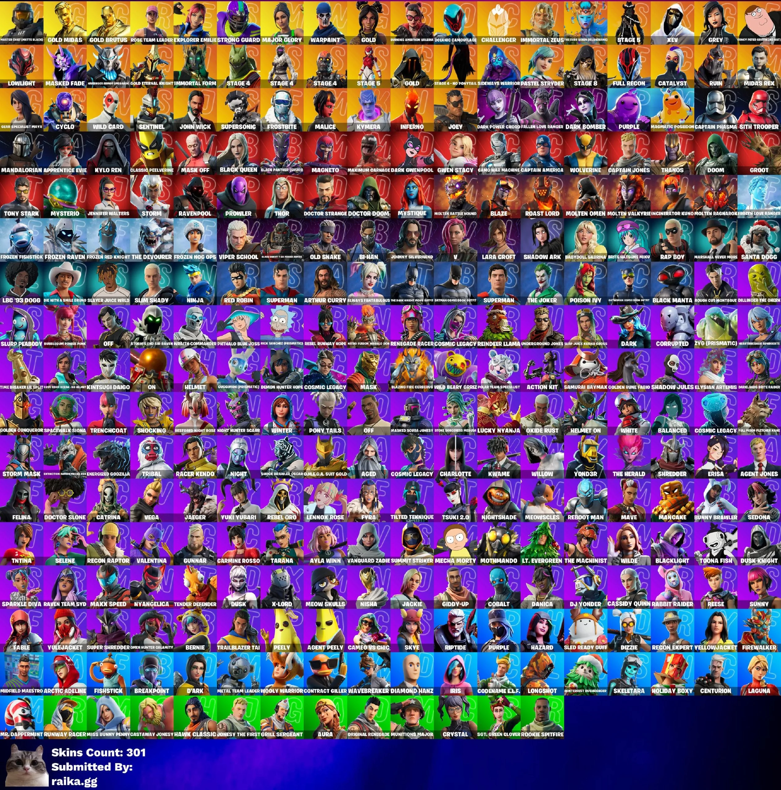 Instant • FN • 301 skin • Full Access