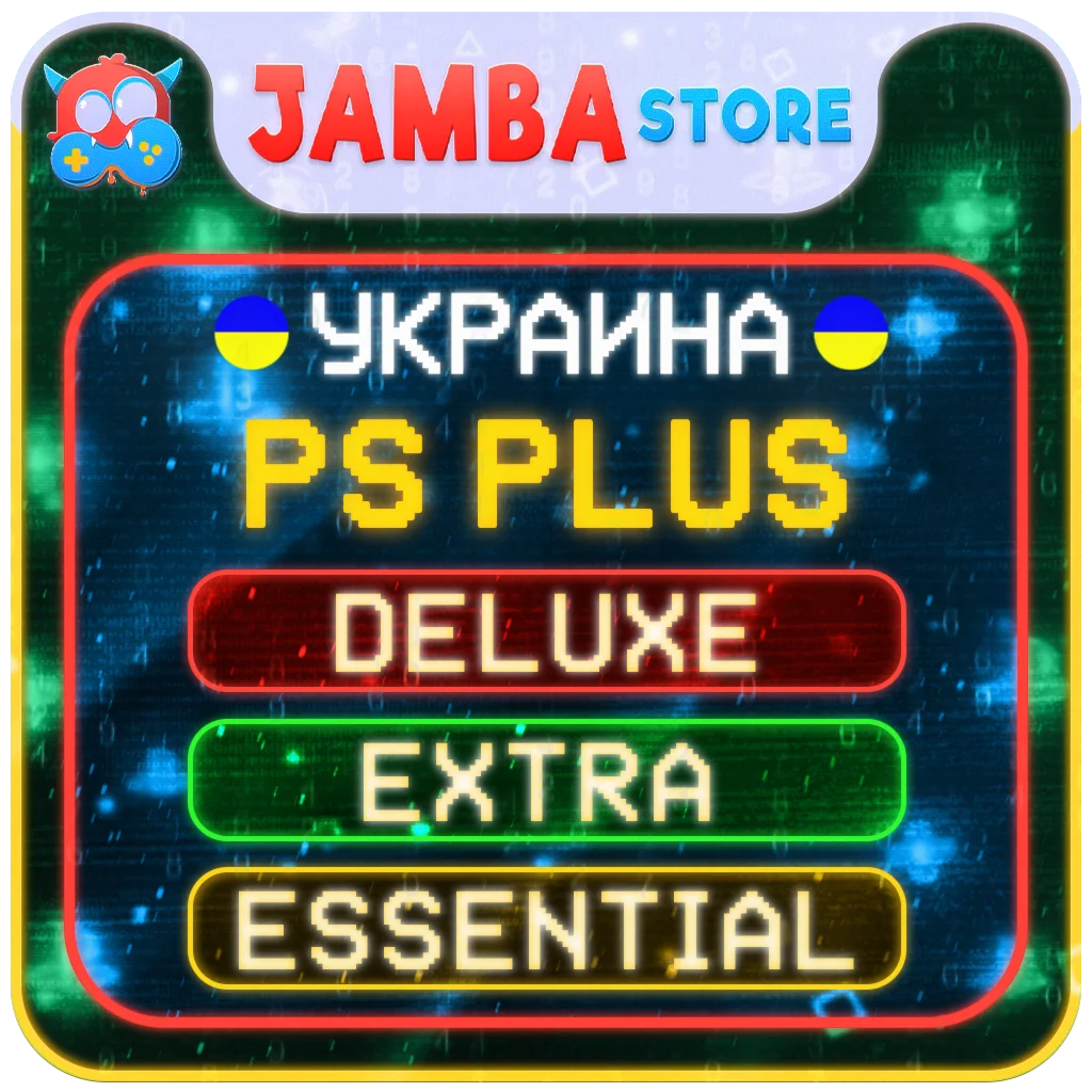 🟨PS PLUS УКРАИНА БЫСТРО | ДЕЛЮКС ЭКСТРА ОСНОВНАЯ 1-12