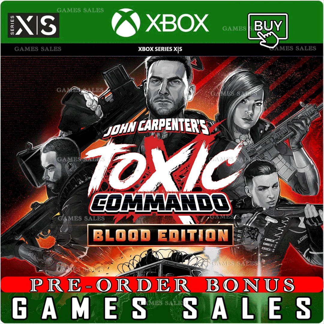 JOHN CARPENTER'S TOXIC COMMANDO BLOODXBOXПРЕДЗАКАЗ
